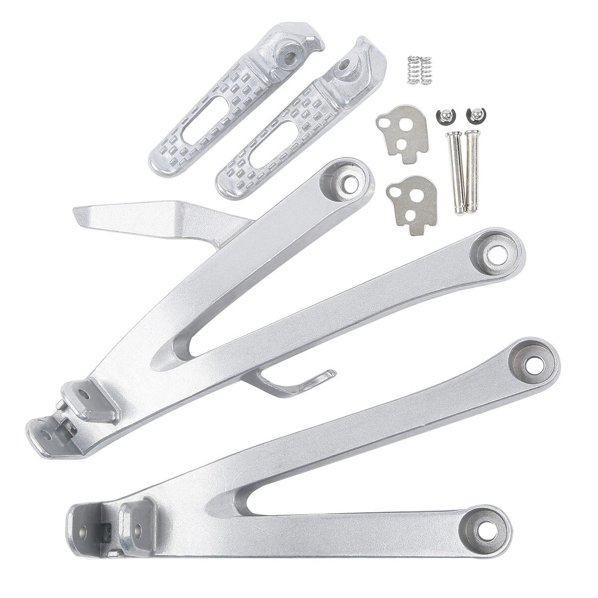 Rear Passenger Footpegs Footrests Brackets for Honda CBR600RR (2007–2024)