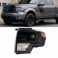 HID Projector Headlight Assembly for Ford F-150 (2013–2014) Black Trim