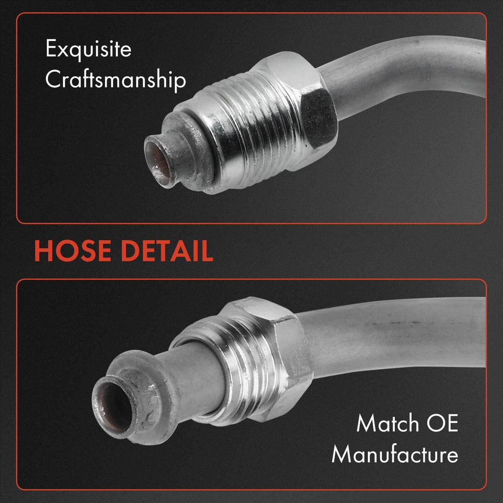 2X Power Steering Pressure & Return Line Hose for Chevy Camaro (1993-2002)