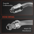 2X Power Steering Pressure & Return Line Hose for Chevy Camaro (1993-2002)