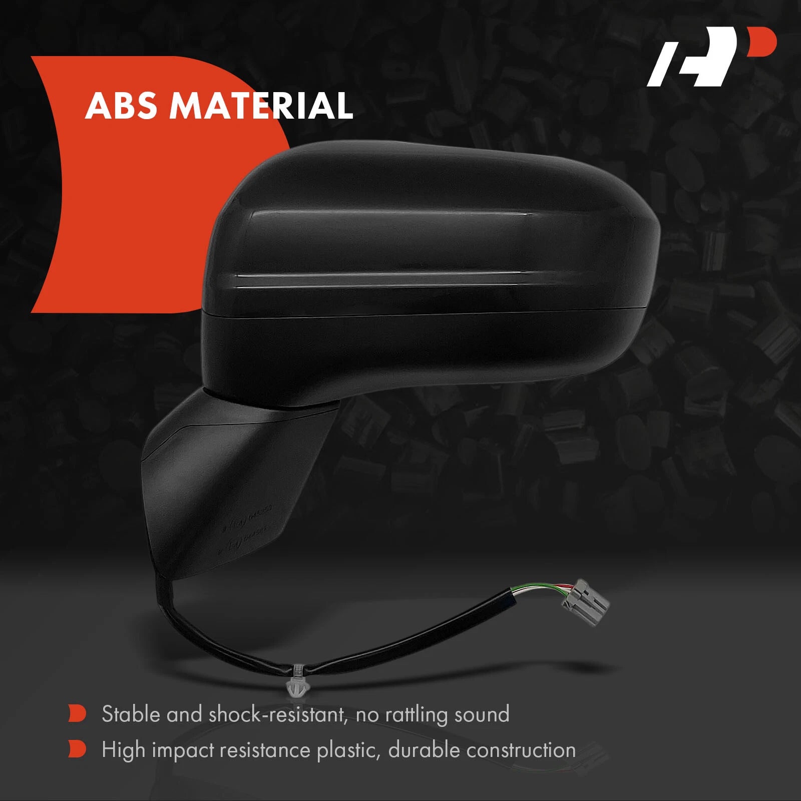 Pair Power Mirrors with Power Fold for Honda Civic (2014-2015)