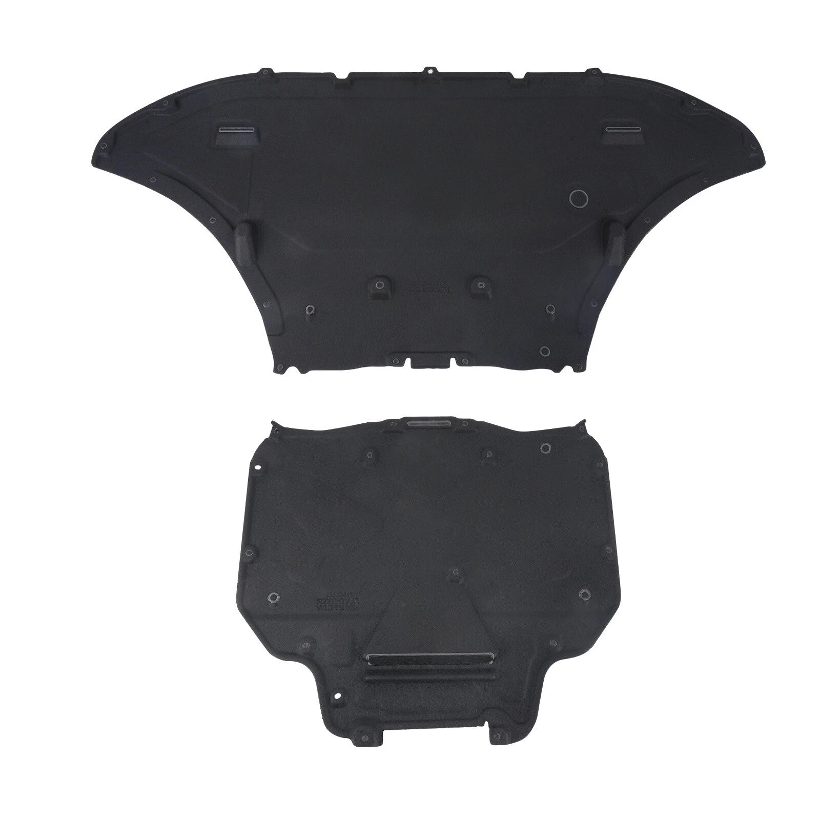 2X Engine Splash Shield Baffle Guard Pan for Audi Q8 (2019–2023)