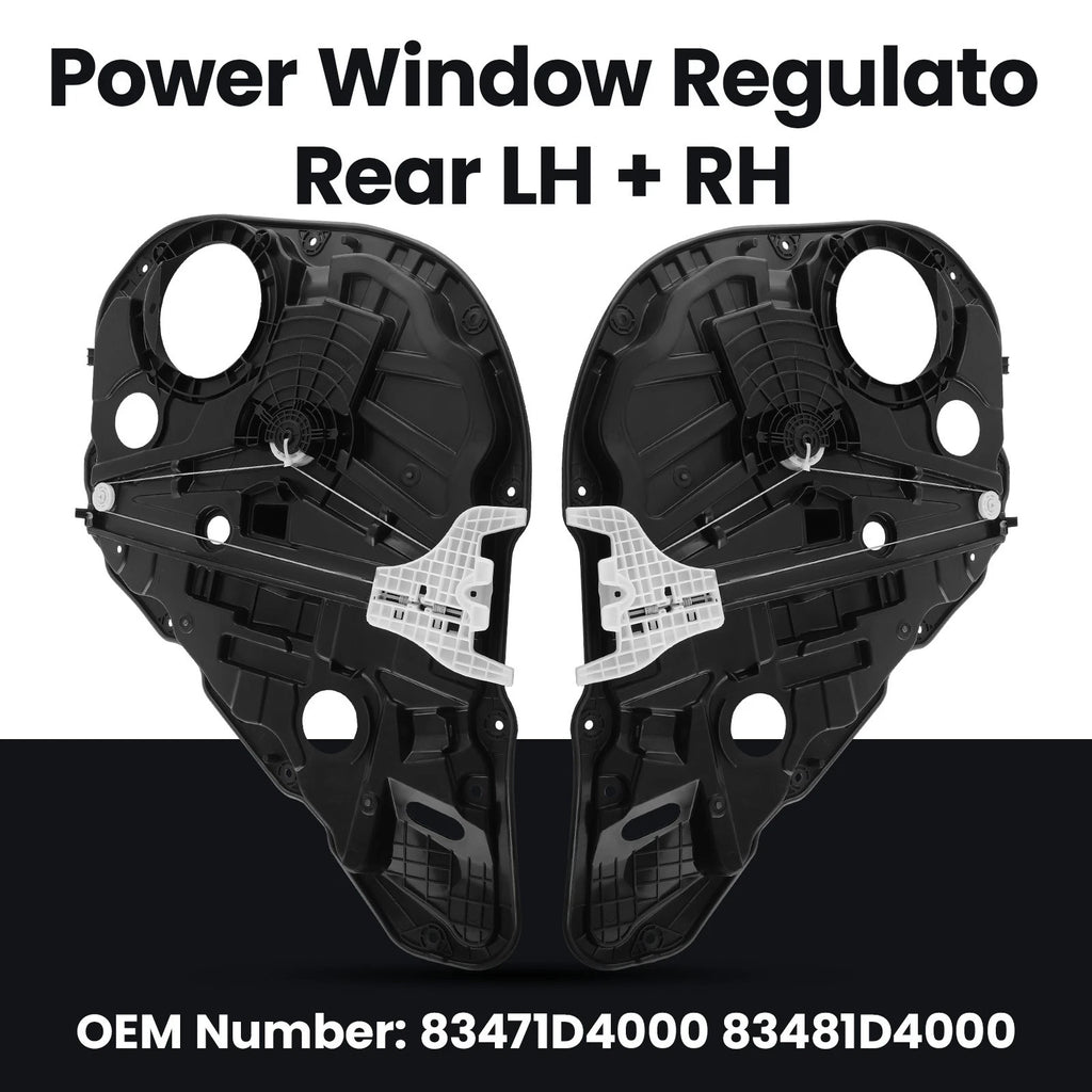 Rear Window Regulator Pair for Kia Optima (2016-2020)
