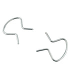 8 x Horseshoe Clips Zinc Plated for Chevrolet Buick Pontiac