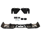 Chrome Rear Step Bumper Assembly with Sensor Holes for Toyota Tundra (2007-2013)
