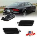 Smoked Rear Fender Side Marker Lights Kit for Audi A7 S7 RS7 (2012–2018)