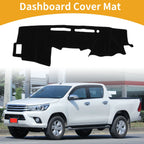 Dashboard Cover for Toyota Hilux 150 Series SR SR5 (2005–2015) Black