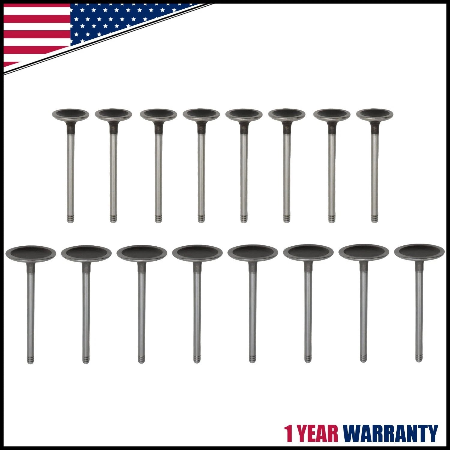 Intake & Exhaust Valves for Chrysler Dodge Ram 1500 Jeep Charger (2009–2018)