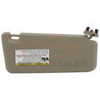 Sun Visor for Toyota Camry (2007-2011) Left Driver Side Tan Beige