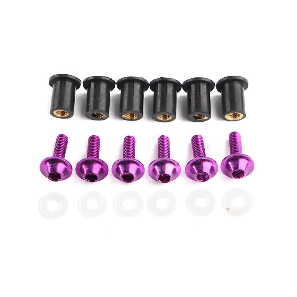 Windscreen Windshield Screw Fixing Kit for Honda CBR250 300 650 900 (2011–2023)