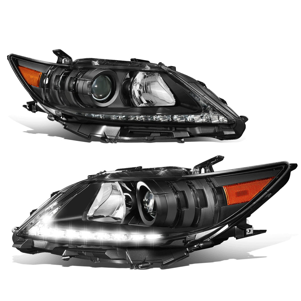 Projector Headlight Lamps w/ LED DRL for Lexus ES300h/ES350 (2013–2015)