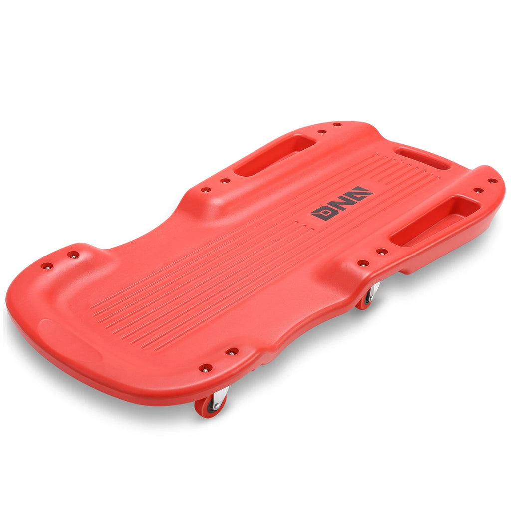 38'' Portable Red Repair Floor Creeper for Car SUV (Fits Most Models)