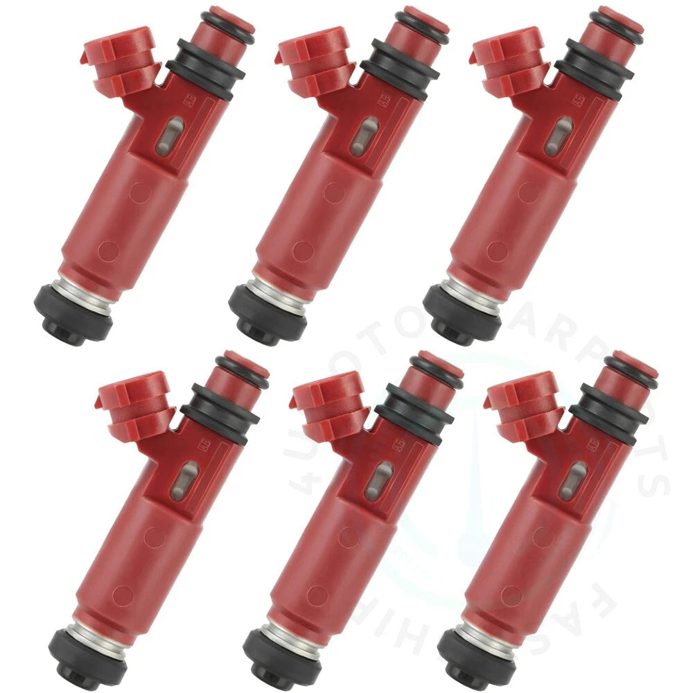 Set of 6 Fuel Injectors for Mitsubishi Montero (2001–2002)