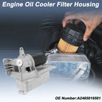 Engine Oil Filter Housing for Mercedes-Benz A220 A250 L4 2.0L (2019-2023)