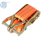 10 Piece 4000 lb Ratchet Straps 1.5" × 20' J Hook Heavy Duty Tie Downs