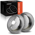Set of 2 Rear Disc Brake Rotors for Subaru BRZ Forester Legacy Impreza