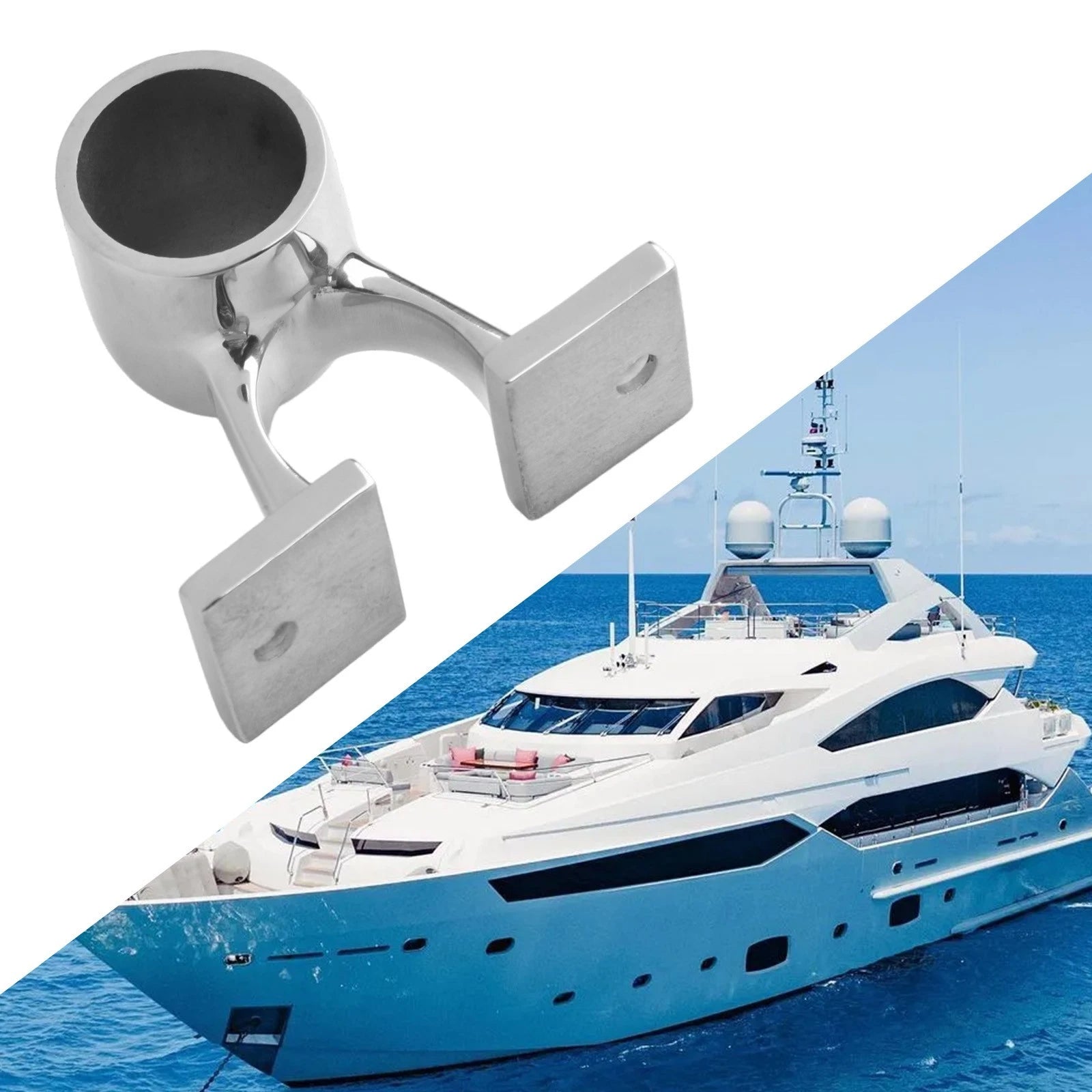 90 Degree Rail Terminal for Safe Boat Installations