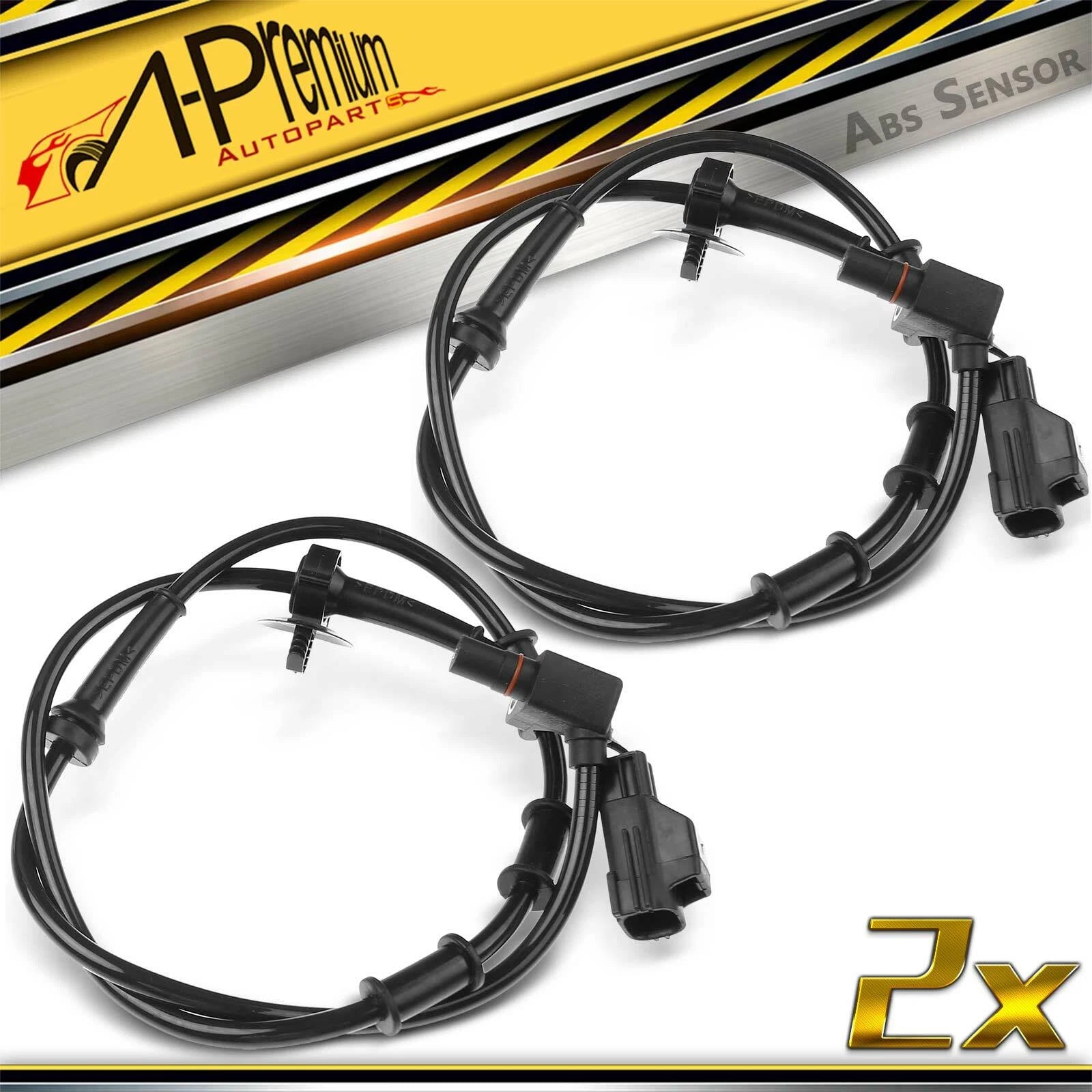 2X Front ABS Wheel Speed Sensor for Dodge Ram 1500 (2002–2005)