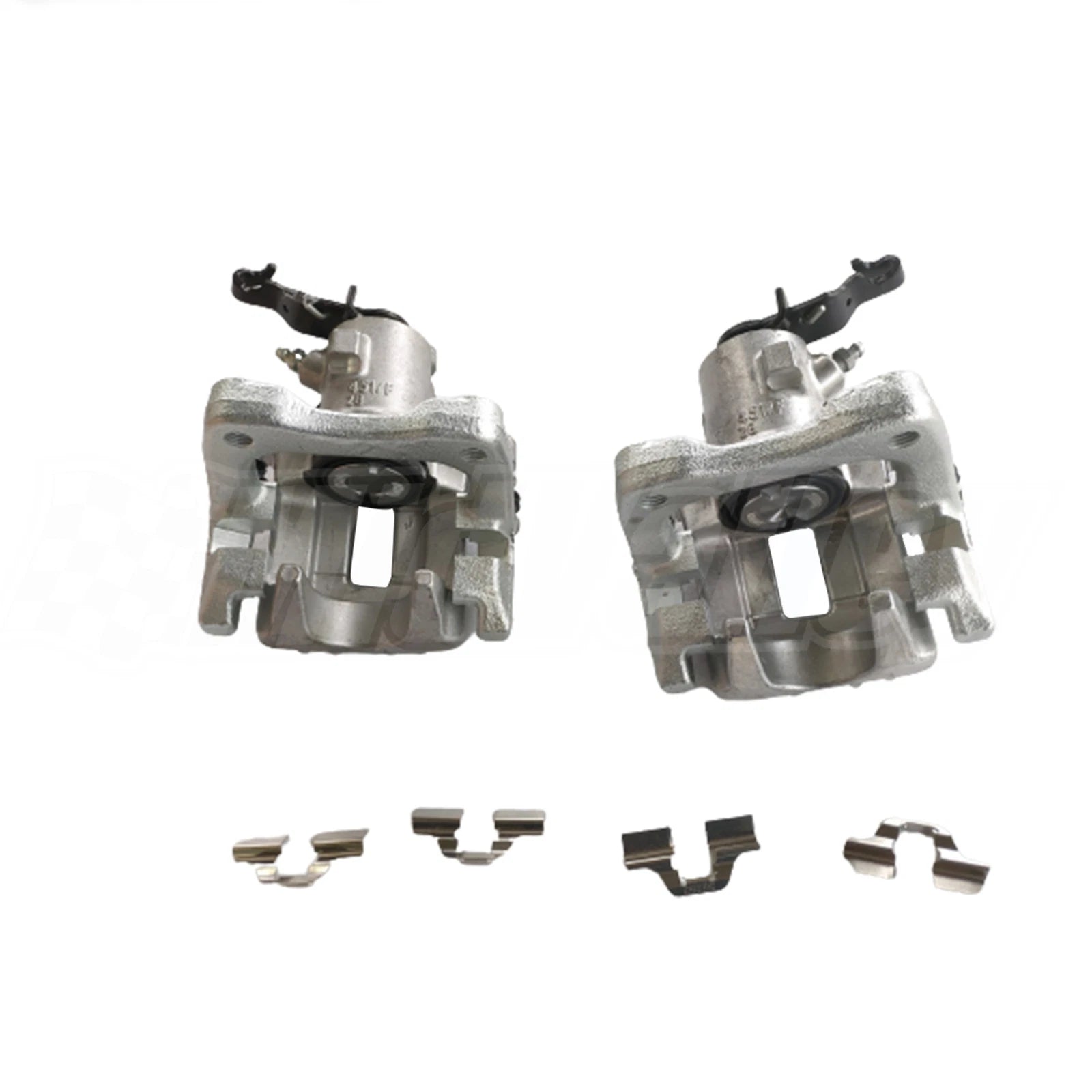 2X Rear Disc Brake Caliper w/ Bracket for Audi Volkswagen Beetle Golf Jetta (2000–2010)