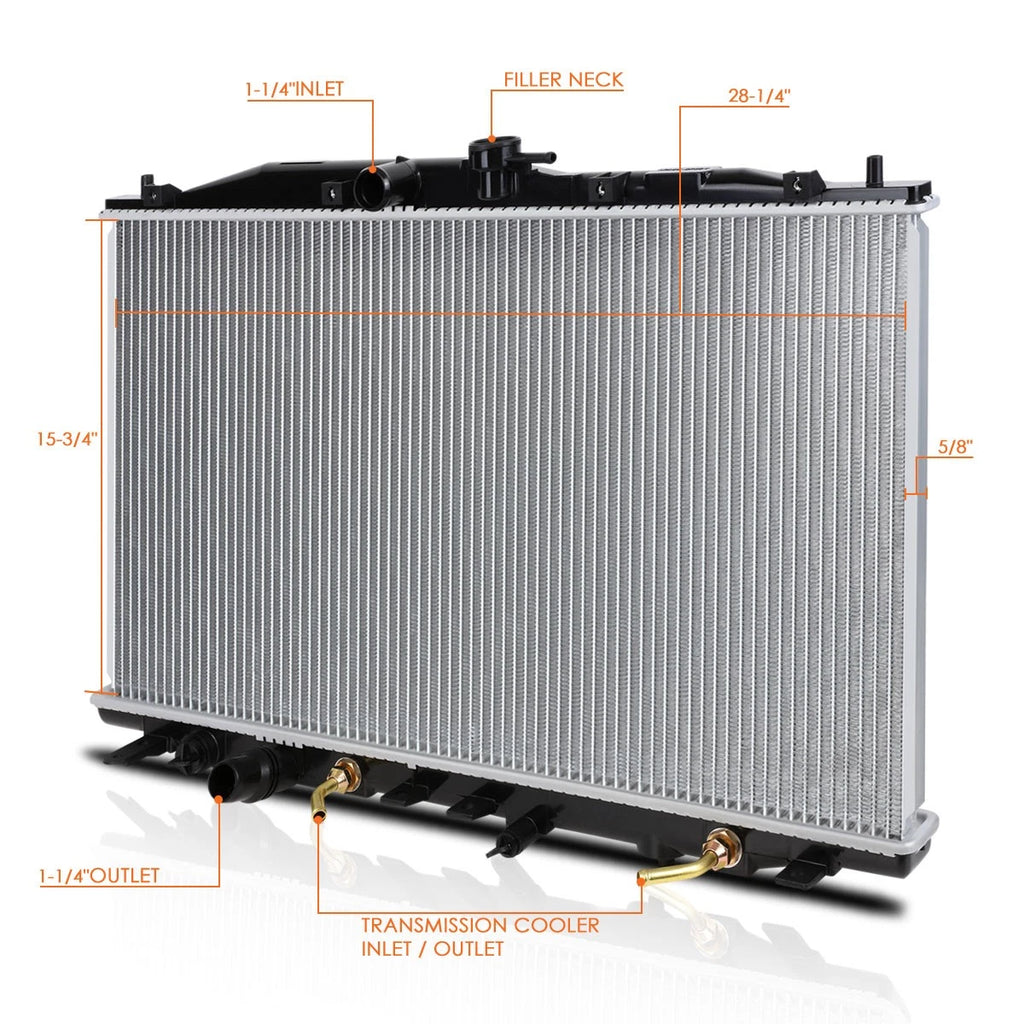 Aluminum Core Radiator for Acura TSX (2004–2005) DPI-2680