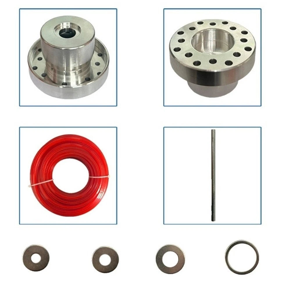 Aluminum Alloy Trimming Head with 30m Grass Cutting Rope for Lawn Care