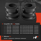 2X Front Sway Bar Bushings for Jeep Grand Cherokee (2005–2010)
