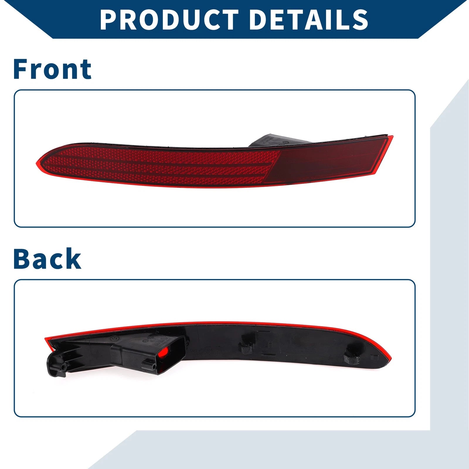 Rear Left Tail Light Shell for Volkswagen Touareg (2011–2018) No. 7P6945701K