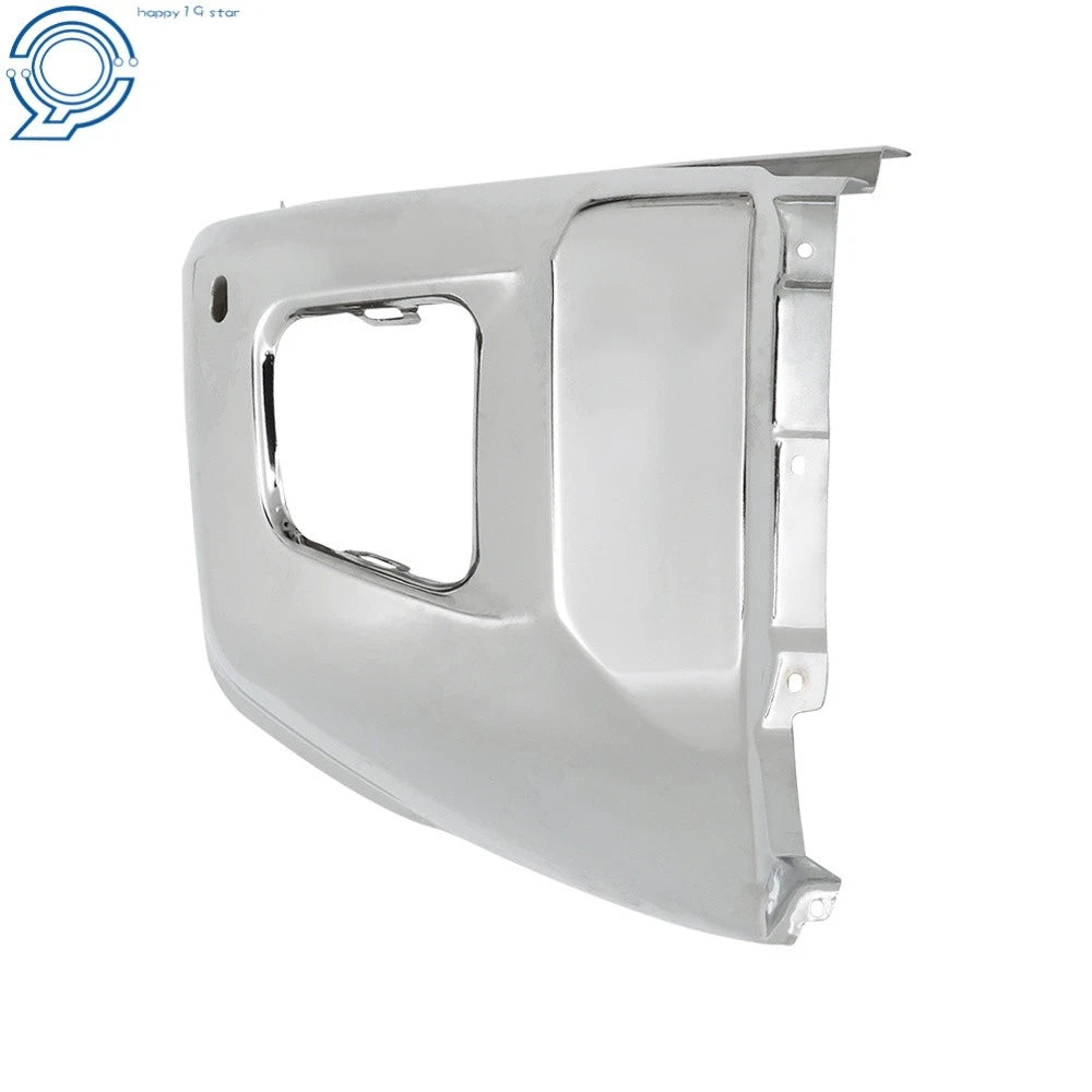 Front Bumper End Cap for Toyota Tundra (2014-2021) Chrome Steel