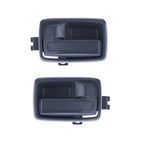 2 x Textured Grey Left + Right Inner Door Handles for Holden Rodeo (1998–2003)