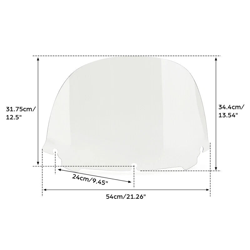 Batwing Outer Inner Fairing w/ Windshield for Harley Electra Glide (2014–2024)