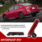 Red LED Rear Bumper Reflector Tail Brake Lights for Infiniti Juke Murano Sentra