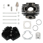 Top End Kit for Yamaha PW50 QT50 (1979–2017) - Piston, Cylinder, Head