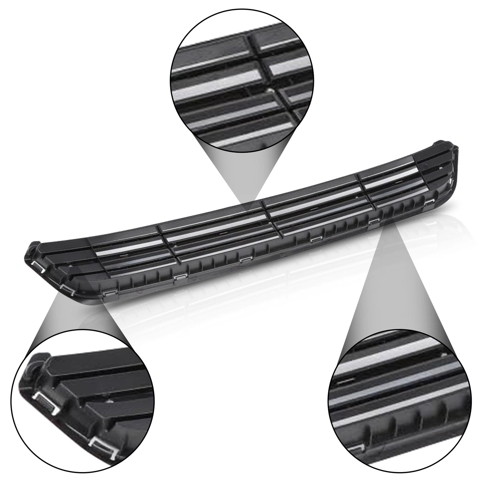 Front Lower Grille with Chrome Trim for Kia Optima (2014-2015)