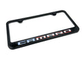 Black Plastic License Plate Frame Front for Chevrolet Camaro (2010–2024)