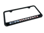 Black Plastic License Plate Frame Front for Chevrolet Camaro (2010–2024)