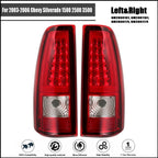 Set of 2 LED Tail Lights for Chevy Silverado 1500 2500 3500 (2003–2006)