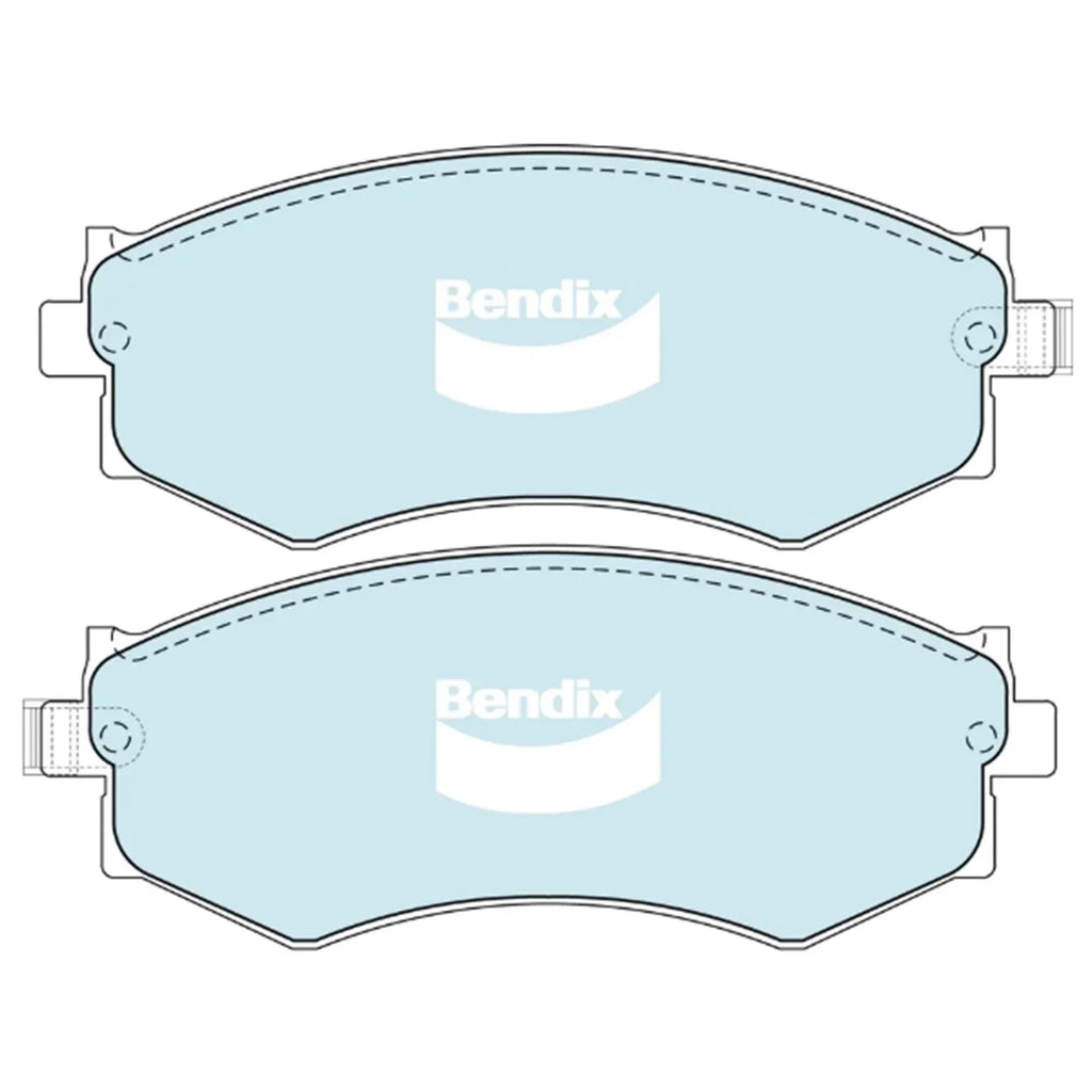 Front Disc Brake Pads Set 2.0L 6cyl for Nissan Cefiro RB20DE (1988-1992)