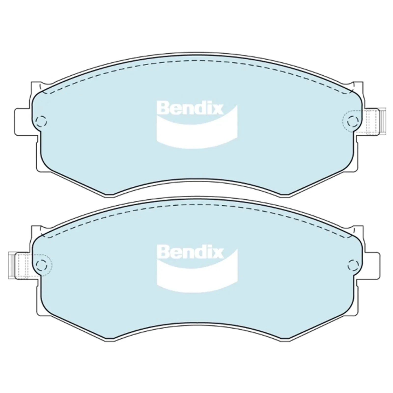Front Disc Brake Pads Set 2.0L 6cyl for Nissan Cefiro RB20DE (1988-1992)