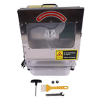 Commercial Electric Veg Fruit Slicer 200W Conveyor Belt 110V (200W)