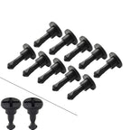 10x Engine Cover Trim Fixing Bolt Clips for Audi Volkswagen 1.8L (N90801101)