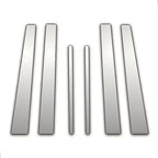 Chrome Pillar Post Covers 6pc Replacement for GMC Envoy XL (2002–2009)