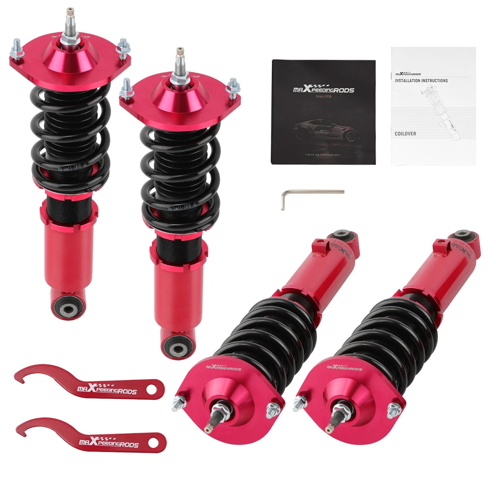 Coilovers 24-Way Damper Shock Struts for Mazda Miata MX-5 (1989–2005)