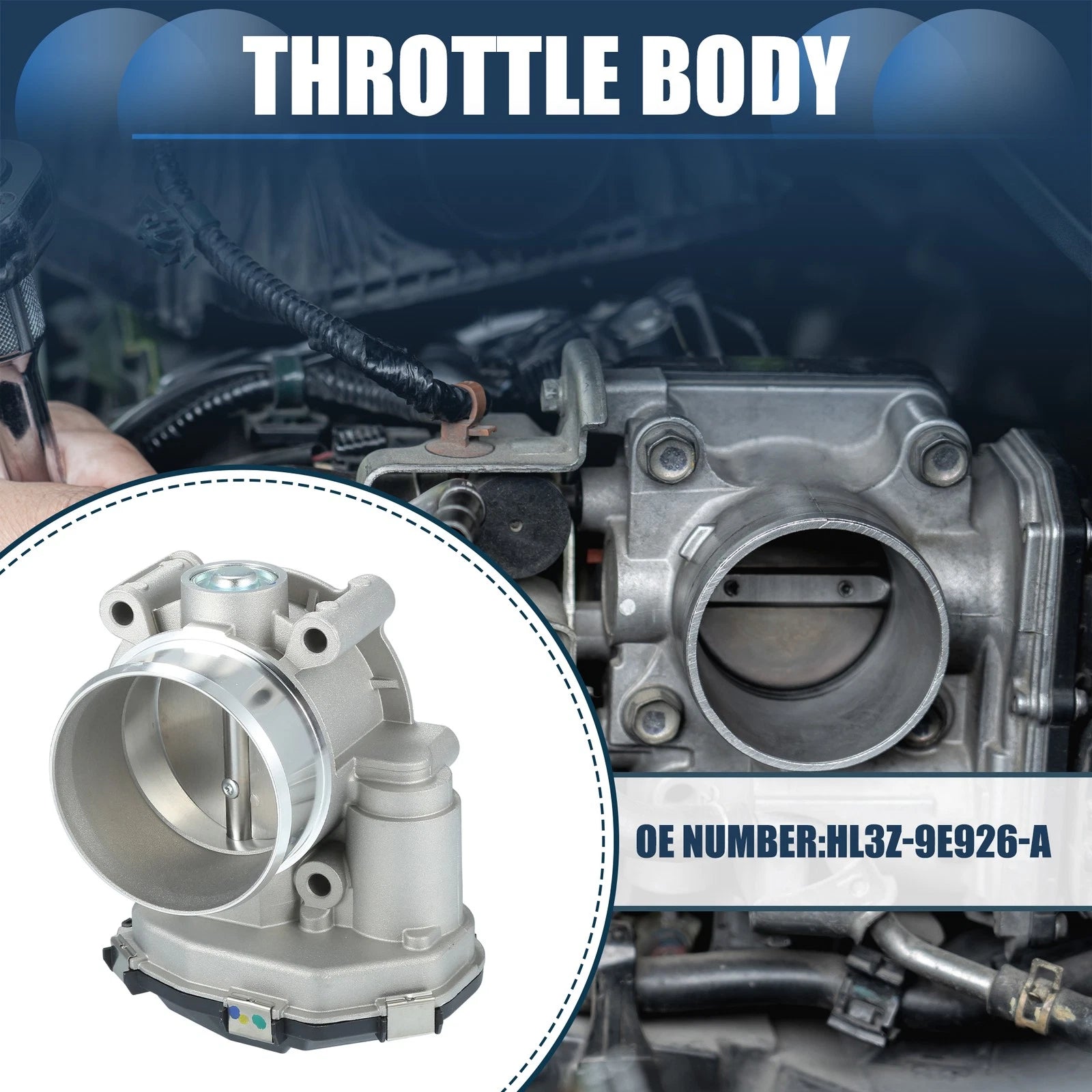 Throttle Body Actuator for Ford Expedition 3.5L V6 (2018–2022) No.HL3Z-9E926-A
