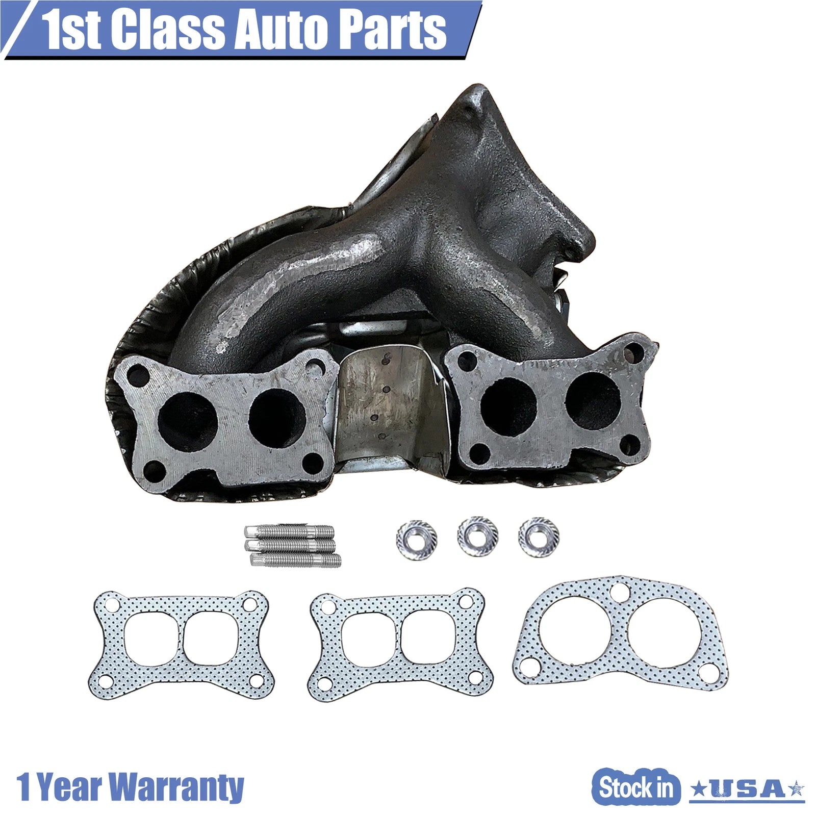 Exhaust Manifold with Gasket for Nissan D21 Pickup (1990–1997) 674-549, 1400486G05