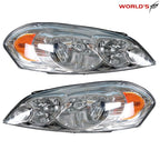 Set of 2 Halogen Headlights for Chevrolet Impala Monte Carlo (2006–2007) Chrome