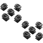 10 x Black Panel Moulding Clips for Ford Lincoln MKZ (2013-2020)