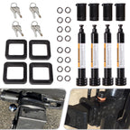 5/8" Trailer Hitch Locking Pin & Silencer Pad for 2" Receiver