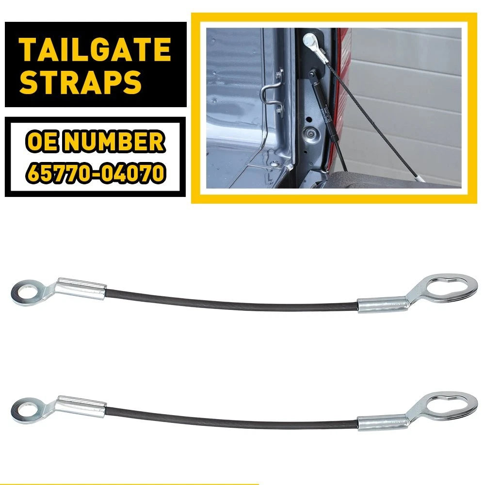 Tailgate Cable Lift Support Pair for Toyota Tacoma (12.5 Inch)