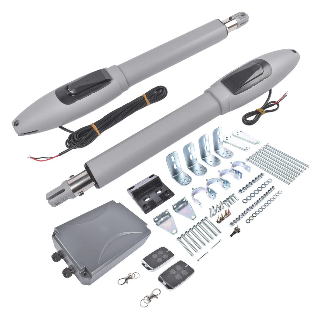 Automatic Dual Swing Gate Opener Kit for 660 lb Gates (110V)