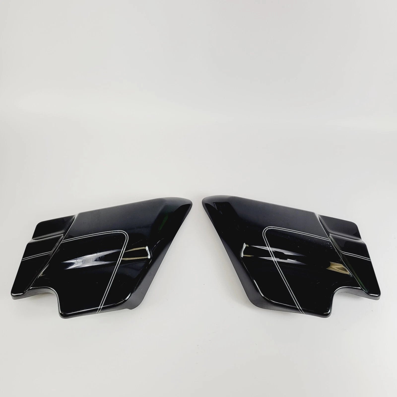 Side Covers for Harley Davidson Touring Road Street Glide (2013) Vivid Black